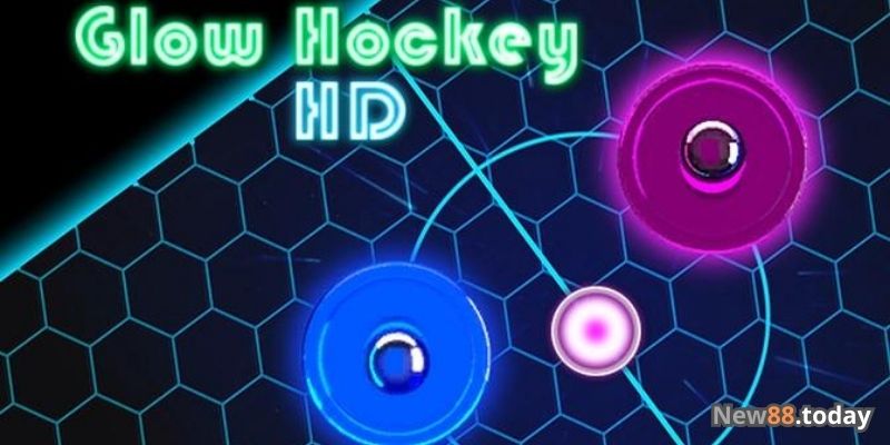 Game 2 người chơi: Glow Hockey Game 2 người chơi: Glow Hockey